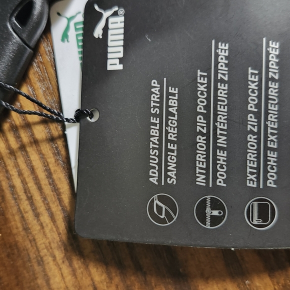 BNWT Puma Purple Quilted Unisex Waistpack Bag Approx. 2.4"H x 3.5" W x 1.2D - Picture 10 of 10